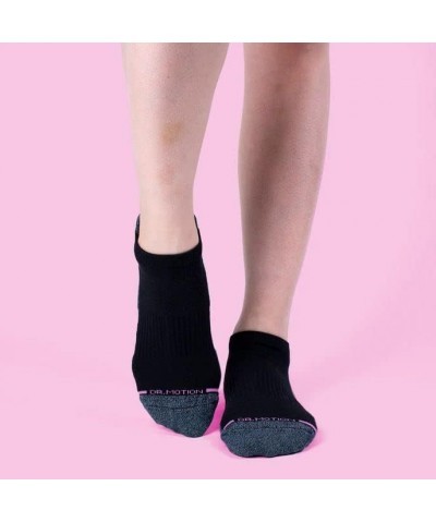 womens 2pk Compression Low Cut Socks 6 Pairs (4 Black 2 White) $14.70 Activewear