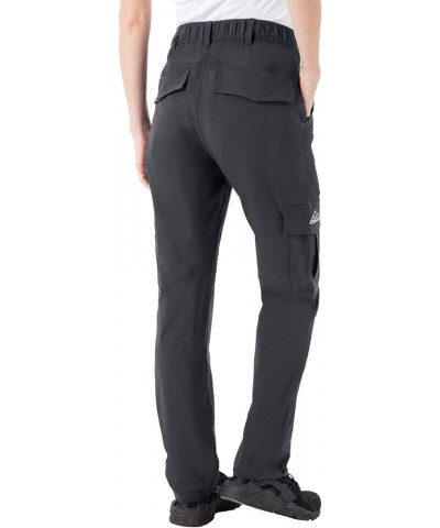 Women's Hiking Cargo Pants Water-Resistant Quick Dry UPF 50+ Travel Camping Work Pants Zipper Pockets 01 Gray $14.23 Pants