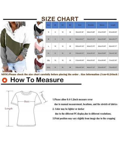 RMXEi Long Sleeve Workout Shirts For Women,Women's Pullover Hoodies Tops Casual Button Down Long Sleeve Pocket Sweatshirts Pi...