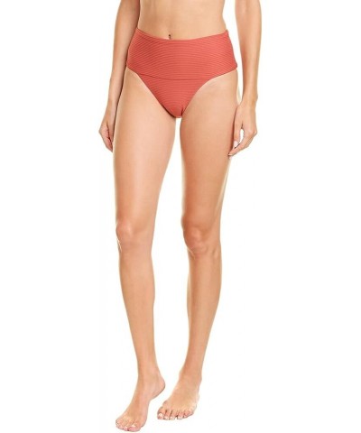 Women's Desi Classic Bikini Bottoms Brick $38.48 Swimsuits