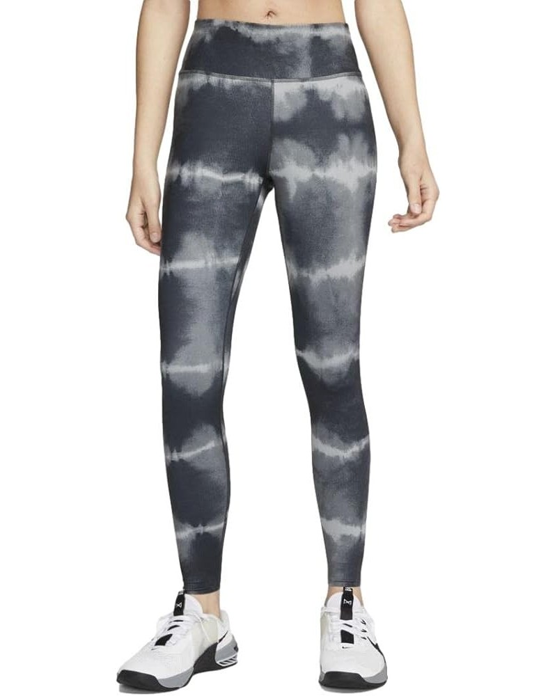 Women's Mid Rise 7/8 One Luxe Leggings Black/White/Clear $23.01 Activewear