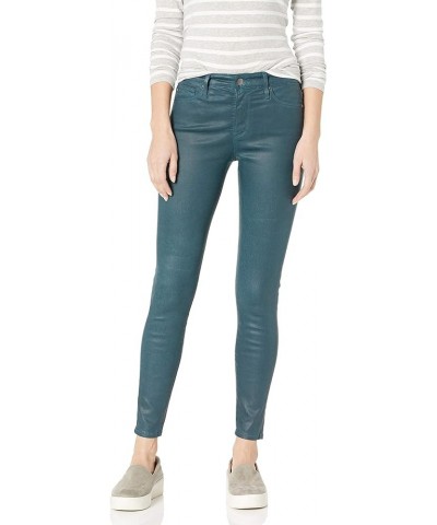 Women's Farrah High Rise Skinny Ankle Jeans Leatherette Light Royal Lagoon $43.88 Others