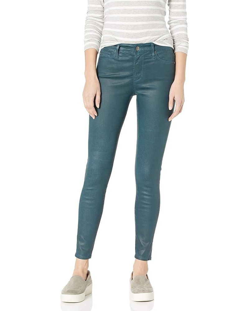 Women's Farrah High Rise Skinny Ankle Jeans Leatherette Light Royal Lagoon $43.88 Others