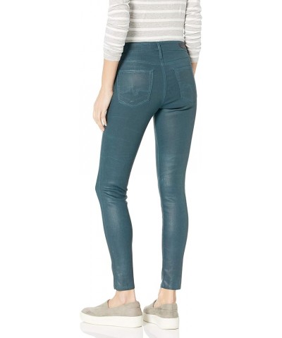 Women's Farrah High Rise Skinny Ankle Jeans Leatherette Light Royal Lagoon $43.88 Others