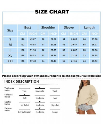 Sweatshirts For Women Long Sleeve Oversized Hoodie Pollover Y2K Crewneck Solid Loose Fit Fleece Lightweight Fall 2023 2-green...