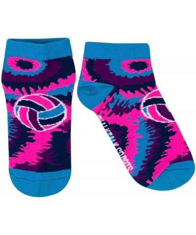 Volleyball Athletic Ankle Socks | Low Cut | Various Designs Volleyball Swirl $8.69 Activewear