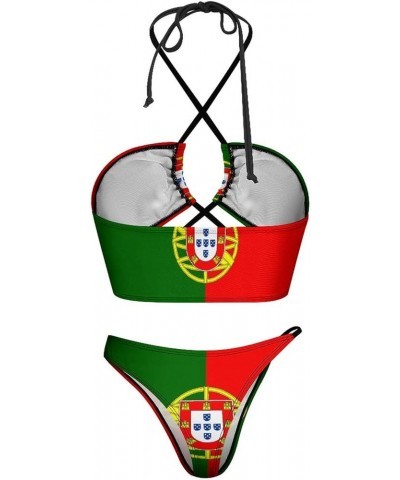 Trinidad and Tobago Flag Bikini Swimsuit Women Vintage Sexy Swimsuit Bikini XL XX-Large White-1 $14.30 Swimsuits