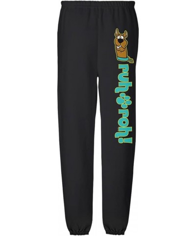 Pop Culture Unisex Jogger Sweatpants for Men and Women Collection Scooby Doo! Ruh Roh! $17.50 Pants