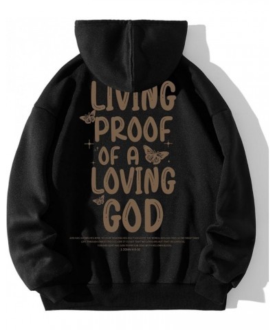 Christian Hoodies For Women Love Like Jesus Letter Graphic Bible Verse Oversized Long Sleeve Jesus Faith Sweatshirts Pullover...