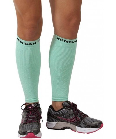 Running Leg Compression Sleeves - Shin Splint, Calf Compression Sleeve Men and Women X-Small-Small Heather Mint $26.54 Others