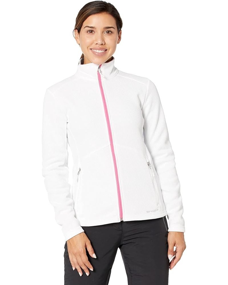 Women's Bandita Full Zip Sweater White $64.32 Activewear