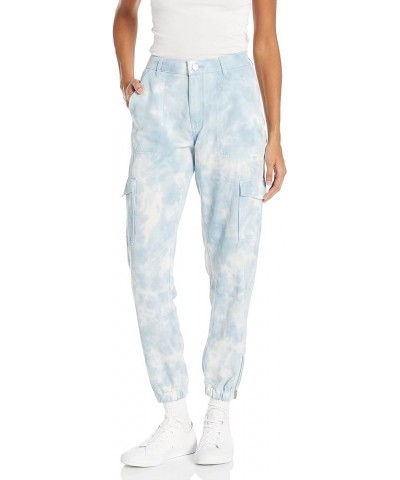 Women's Essential Bowie Cargo Chino Coronado Blue Tie Dye $45.33 Pants