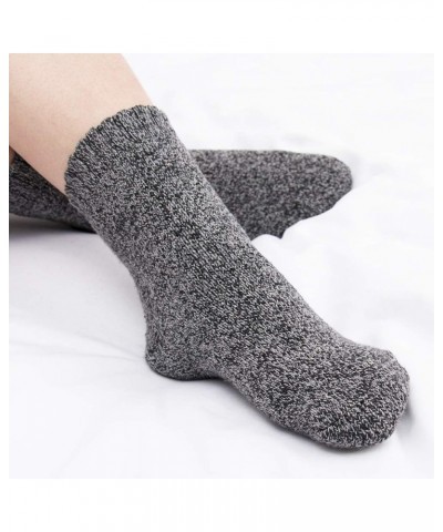 Womens Super Thick Wool Socks - Soft Warm Comfort Casual Crew Winter Socks (Pack of 3-5), Multicolor S6-super Thick 3pack(ass...