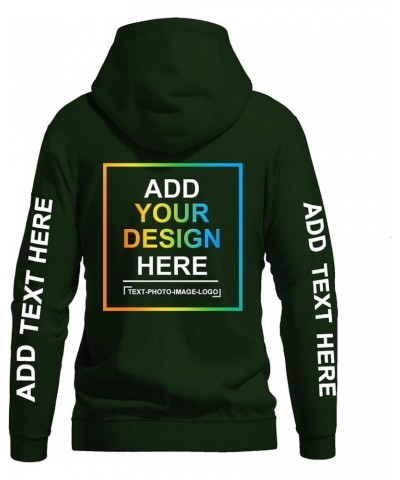 Custom Hoodies Design Your Own Personalized Photo Text Hoodie Custom Sweatshirt 2 Sides Print Polyester Forest $11.65 Hoodies...