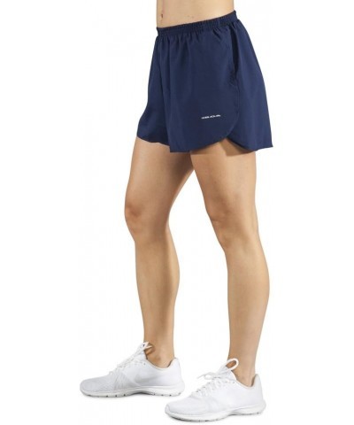 BOA Womens 1.5" Half Split Trainer Solid Running Short (1201B) Navy $23.22 Activewear